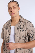 Poplin Floral Print Short Sleeves Shirt thumbnail 6
