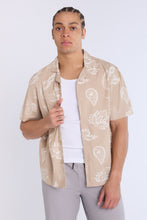 Poplin Paisley Print Short Sleeves Shirt thumbnail 5