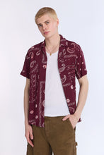 Distressed Bandana Short Sleeve Resort Shirt thumbnail 9