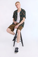 Patterned Graphic Short Sleeve Resort Shirt thumbnail 5