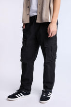 Relaxed Zip Cargo Twill Pants thumbnail 2