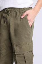 Relaxed Zip Cargo Twill Pants thumbnail 8