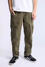 Relaxed Zip Cargo Twill Pants thumbnail 7