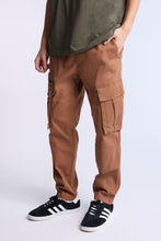 Relaxed Zip Cargo Twill Pants thumbnail 1