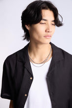 Linen-Blend Button-Up Shirt thumbnail 7