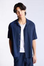 Linen-Blend Button-Up Shirt thumbnail 5