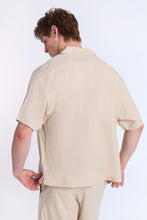 Linen-Blend Boxy Short Sleeve Shirt thumbnail 7