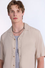 Linen-Blend Boxy Short Sleeve Shirt thumbnail 10