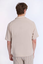 Linen-Blend Boxy Short Sleeve Shirt thumbnail 11