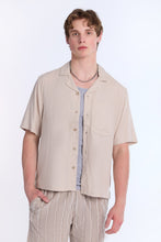 Linen-Blend Boxy Short Sleeve Shirt thumbnail 9