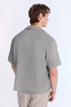 Linen-Blend Boxy Short Sleeve Shirt thumbnail 15