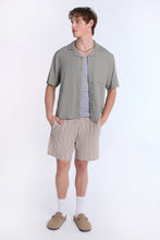 Linen-Blend Boxy Short Sleeve Shirt thumbnail 16