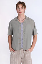 Linen-Blend Boxy Short Sleeve Shirt thumbnail 13
