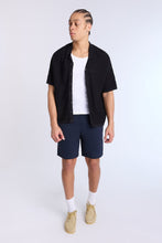 Button-Up Short Sleeve Textured Knit Shirt thumbnail 5