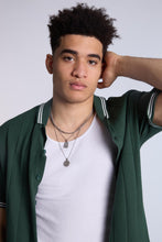 Sweater Knit Short Sleeve Shirt thumbnail 2