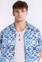 Mosaic Seersucker Short Sleeve Shirt thumbnail 3