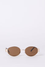Round Gold Frame Sunglasses thumbnail 8