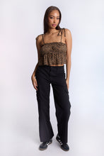 Ruched Babydoll Top With Tie Straps thumbnail 10