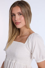 Puff Sleeve Smocked Top thumbnail 6