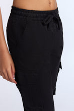 High Rise Twill Cargo Jogger thumbnail 3