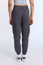 High Rise Twill Cargo Jogger thumbnail 9