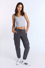 High Rise Twill Cargo Jogger thumbnail 10