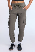 High Rise Twill Cargo Jogger thumbnail 16