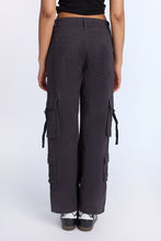 Super High Rise Twill D-Ring Cargo Pants thumbnail 4