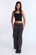 Super High Rise Twill D-Ring Cargo Pants thumbnail 5