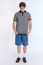 Jacquard Short Sleeve Sweater Polo thumbnail 4
