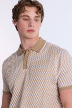 Jacquard Short Sleeve Sweater Polo thumbnail 6
