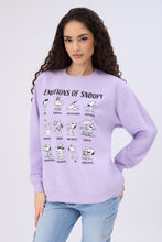 Peanuts Emotions Of Snoopy Graphic Crew Neck Sweatshirt thumbnail 1