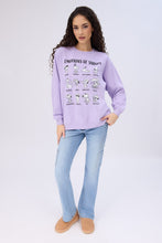 Peanuts Emotions Of Snoopy Graphic Crew Neck Sweatshirt thumbnail 4