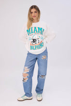 Miami Dolphins Graphic Crew Neck Sweatshirt thumbnail 2