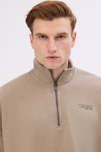 Aéropostale Small Print Mock Neck Quarter-Zip Sweatshirt thumbnail 10