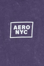 AERO NYC Box Graphic HD Print Acid Wash Tee thumbnail 2