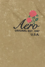 AERO Rose Graphic Acid Wash Tee thumbnail 2