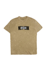 AERO New York Flocked Graphic Acid Wash Tee thumbnail 3