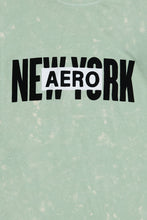 AERO New York Flocked Graphic Acid Wash Tee thumbnail 6