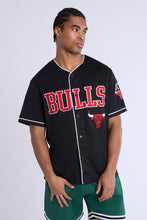 Chicago Bulls Button-Up Baseball Mesh Jersey thumbnail 1