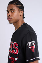 Chicago Bulls Button-Up Baseball Mesh Jersey thumbnail 3