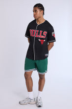 Chicago Bulls Button-Up Baseball Mesh Jersey thumbnail 4