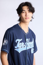 UNC Tar Heels Button-Up Baseball Jersey thumbnail 2