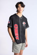 Kansas City Chiefs Button-Up Baseball Jersey thumbnail 1