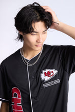 Kansas City Chiefs Button-Up Baseball Jersey thumbnail 2
