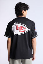 Kansas City Chiefs Button-Up Baseball Jersey thumbnail 3