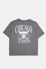Chicago Bulls Embroidered Graphic Oversized Tee thumbnail 2