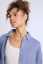 AERO Cotton Gauzy Button-Up Oversized Shirt thumbnail 7