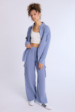AERO Cotton Gauzy Button-Up Oversized Shirt thumbnail 9