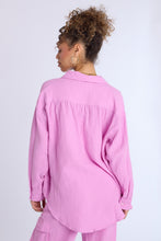 AERO Cotton Gauzy Button-Up Oversized Shirt thumbnail 3